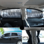 192.2 pièces rideau fenêtre voiture latérale Protection UV 8