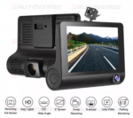 Rétroviseurs voiture Dvr Dashcam, Caméra 3 Lens Full HD 1080P