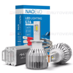 H3 LED Headlight Bulb 90W 10000LM White | NAOEVO GT6 Series